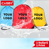 Waterproof Shoe Pocket Storage Organize Bag Drawstring Bags