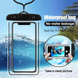 Waterproof Phone Case for 6-Inch Mobile - Underwater Dry Bag Cover