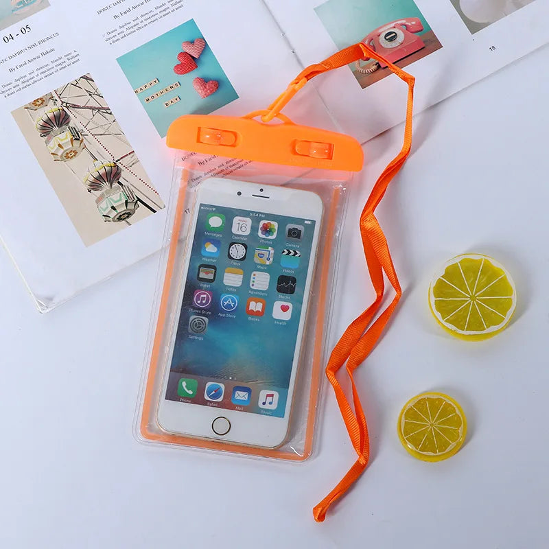 Waterproof Phone Case for 6-Inch Mobile - Underwater Dry Bag Cover