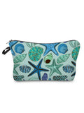 Waterproof Starfish Cosmetic Organizer Bag Portable Makeup Bag