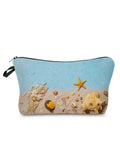 Waterproof Starfish Cosmetic Organizer Bag Portable Makeup Bag