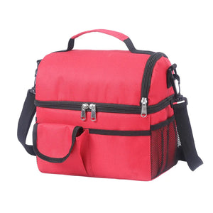 Waterproof Reusable Insulated Thermal Lunch Box Cooler Bag