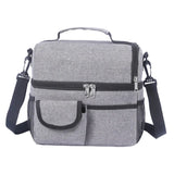 Waterproof Reusable Insulated Thermal Lunch Box Cooler Bag