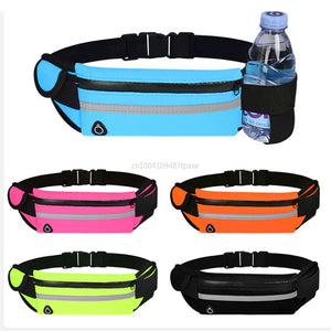 Waterproof Running Waist Bag Canvas Sports Jogging Portable Phone Holder