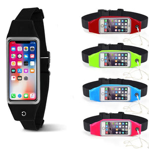 Waterproof Running Waist Bag Phone Touch Screen Pocket Outdoor Jogging Cycling R