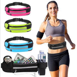 Waterproof Running Waist Bag Outdoor Sports Belt Pouch Fitness Men Women