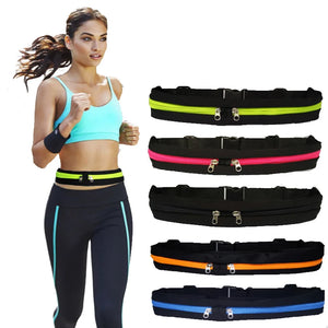 Waterproof Running Waist Belt Bag Multifunctional Men and Women