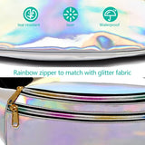 Waterproof Reflective Running Waist Pack Zipper Bag