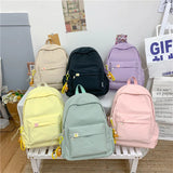 Waterproof School Backpack Nylon Travel Large Capacity Backpacks for Teenagers