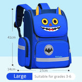 Waterproof Cartoon School Backpack for 6-12 Years Kids