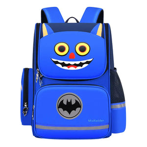 Waterproof Cartoon School Backpack for 6-12 Years Kids