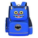 Waterproof Cartoon School Backpack for 6-12 Years Kids