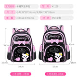 Waterproof School Bags For Girls Kids SchoolBag cat cartoon Orthopedic Backpack