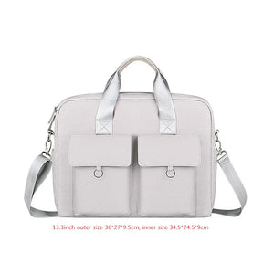 Waterproof Shockproof Laptop Bag Briefcase Men's Women's Shoulder Tote