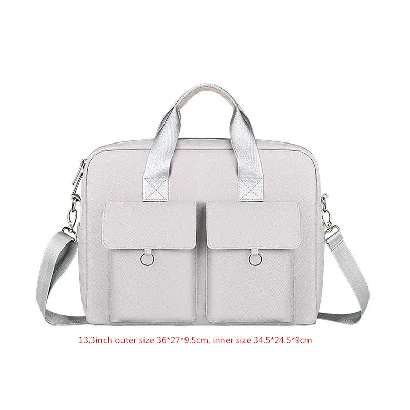 Waterproof Shockproof Laptop Bag Briefcase Men's Women's Shoulder Tote