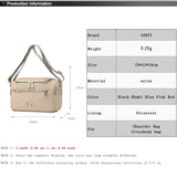 Waterproof Crossbody Shoulder Bag Anti-theft Pocket Torebki Damskie