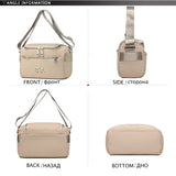 Waterproof Crossbody Shoulder Bag Anti-theft Pocket Torebki Damskie