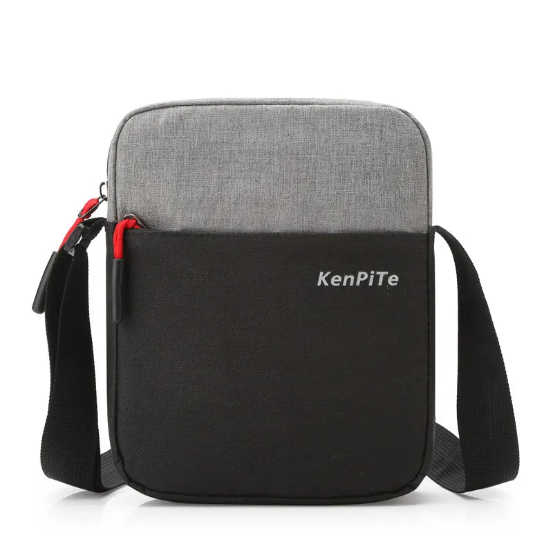 Waterproof Shoulder Bag Pockets Anti Theft Outdoor Messenger Bag