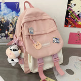 Waterproof Small Backpack Women Girls School Bags Teenage Travel Ladies