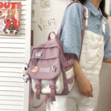 Waterproof Small Backpack Women Girls School Bags Teenage Travel Ladies