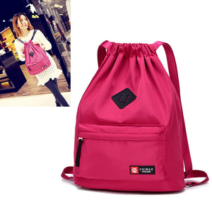 Waterproof Gym Bag Softback Sports Backpack Men Women Fitness Backpack