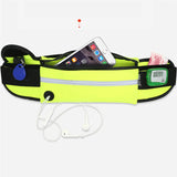 Waterproof Sport Runner Waist Bum Bag Running Jogging Belt Pouch Zip Fanny Pack