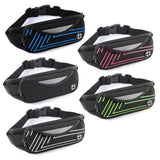 Waterproof Sport Waist Belt Bum Pouch Fanny Pack Running Camping Hiking Zip Bag
