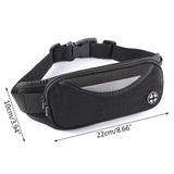 Waterproof Sport Waist Belt Bum Pouch Fanny Pack Running Camping Hiking Zip Bag