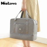 Waterproof Sports Bag Yoga Mat Bag Coech Bag Women Sport Bag Dry and Wet Separat