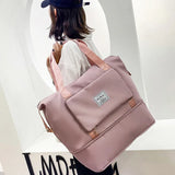 Adjustable Gym Yoga Bag Waterproof Duffle Handbag for Women