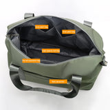 Waterproof Sports Fitness Bag Gym Yoga Big Travel Duffle
