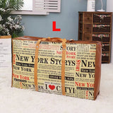 Waterproof Duffle Bag Travel Clothes Storage Bags Zipper Large Capacity Bag