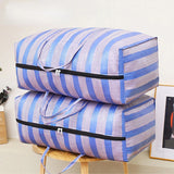 Waterproof Storage Bags Wardrobe King Size Quilt Pillow Snakeskin Woven Bag