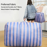 Waterproof Storage Bags Wardrobe King Size Quilt Pillow Snakeskin Woven Bag