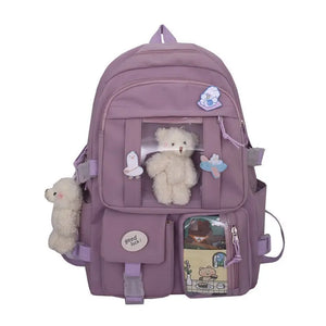 Waterproof Teenage Girls College Student Schoolbag Women Travel Backpacks Female