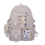 Waterproof Teenage Girls College Student Schoolbag Women Travel Backpacks Female