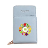 Waterproof Touch Screen Mobile Phone Bags Women Shoulder Bag