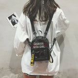 Waterproof Transparent Backpack Girls Bags Pvc Lightweight Kids Backpack Female