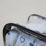 Waterproof Transparent Travel Bag Portable Zipper Pouch Organizer Totebag