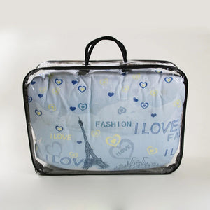 Waterproof Transparent Travel Bag Portable Zipper Pouch Organizer Totebag