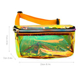 Waterproof Transparent Waist Belt Bag Hologram Fanny Pack