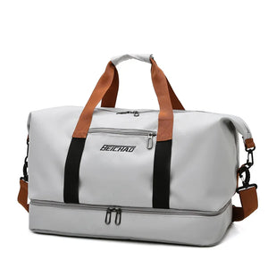 Waterproof Travel Bag Large Capacity Foldable Luggage Bag Travel Fitness Handbag