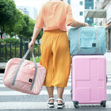 Waterproof Travel Bag Nylon Foldable Unisex Large Capacity Bag Luggage
