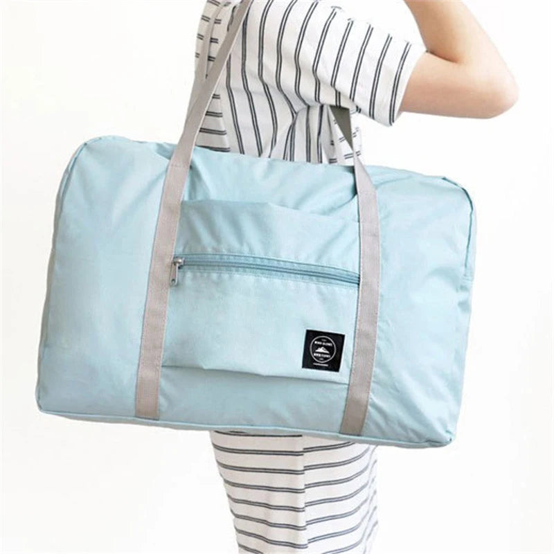 Waterproof Foldable Duffle Bag Organizers Large Capacity