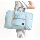 Waterproof Foldable Duffle Bag Large Capacity Packing Cubes Portable Luggage Bag