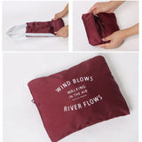 Waterproof Foldable Duffle Bag Organizers Portable Luggage Bag