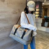 Waterproof Travel Duffle Bag Large Capacity Tote Weekender Bag