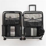 Waterproof Travel Tote System 7Pcs Packing Cube Unisex Clothing Sorting