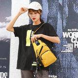 Waterproof USB Leather Crossbody Bag Anti-theft Shoulder Sling Bag