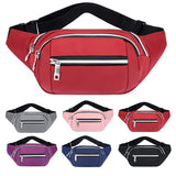 Waterproof Waist Bag Money Phone Pouch Belt Bag Purse Canvas Hip Bags Fanny Pack